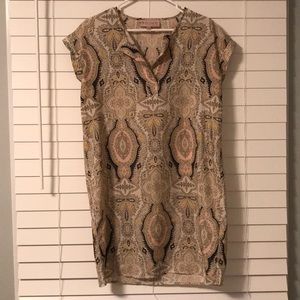 Philosophy paisley dress